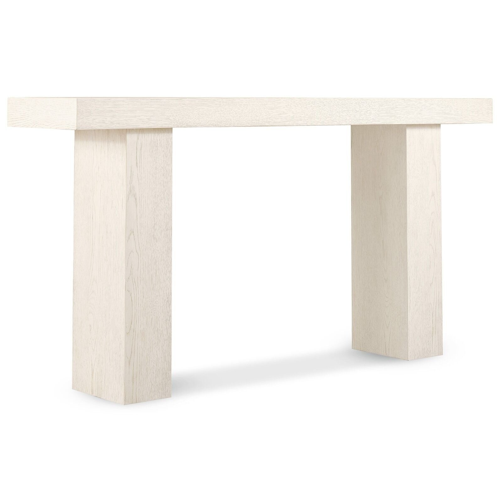 Hudson White Washed Wood Console Table