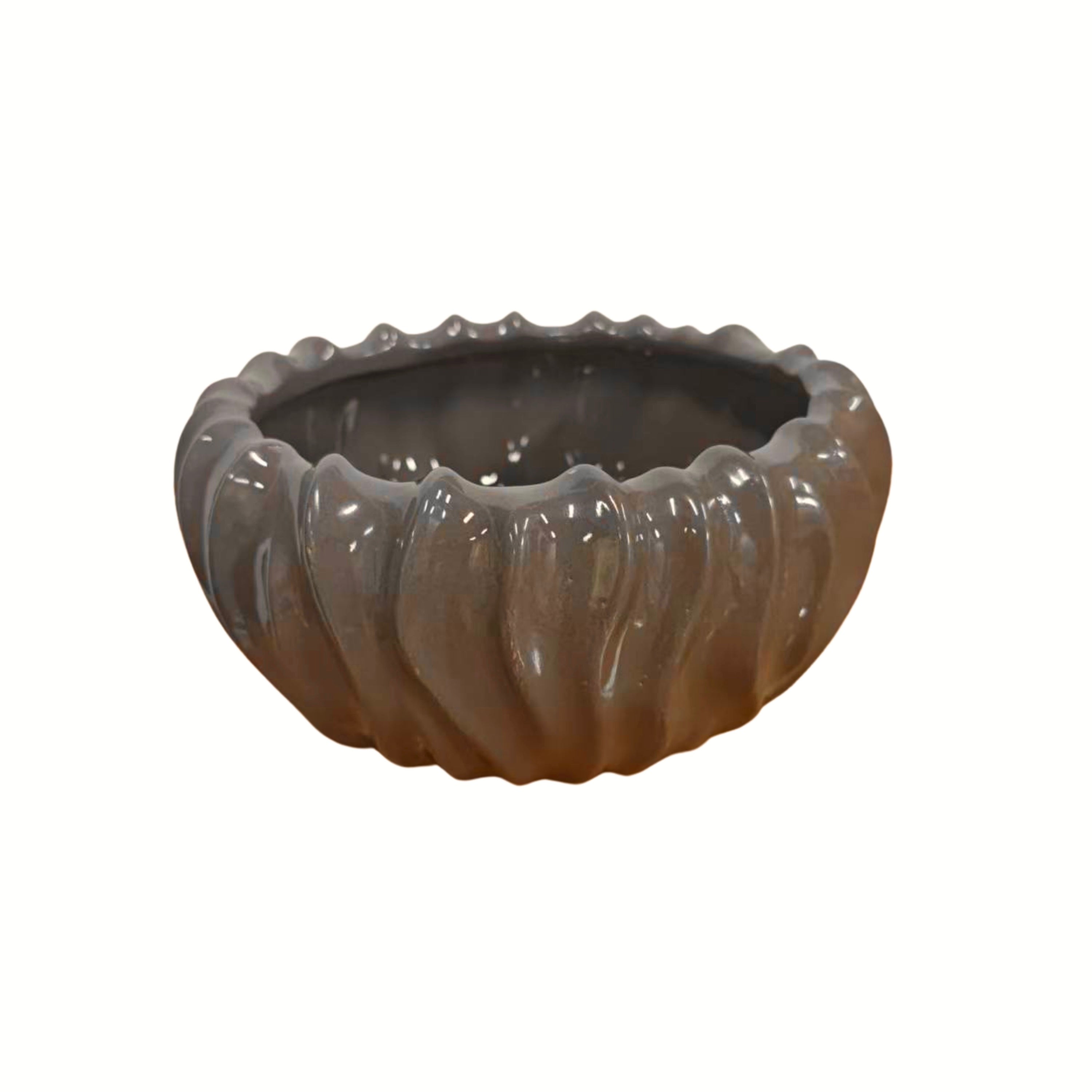 Greenwich Bronze Wide Decorative Planter