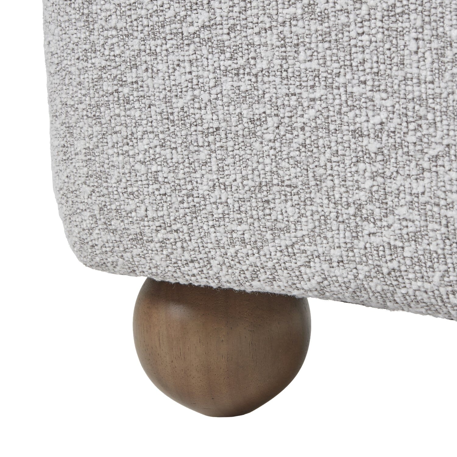 Addison Grey Boucle Textured Armchair Furniture