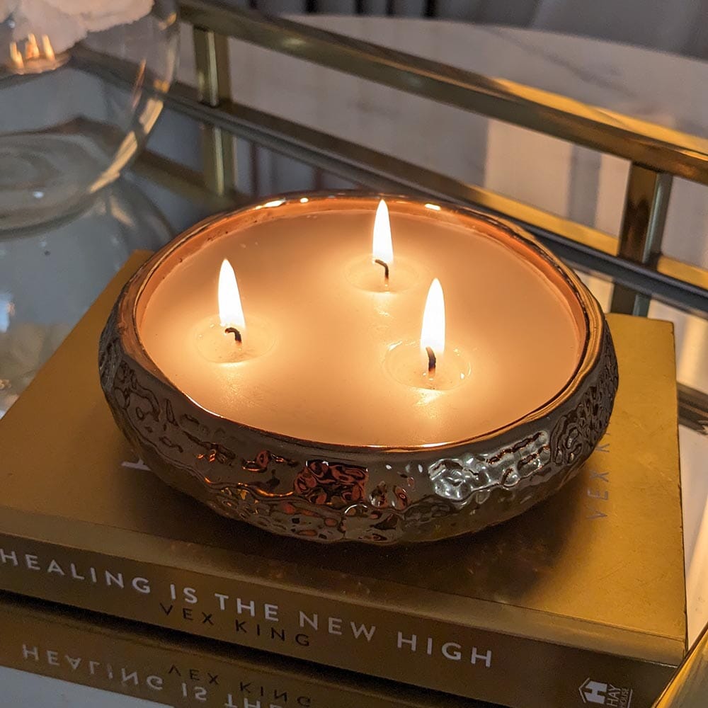 Aeolian Bronze 3 Wick Scented Candle Fragrance