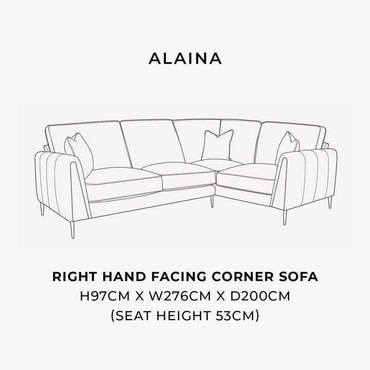 Alaina Soft White Bouclé Sofa Range MTO Sofa 