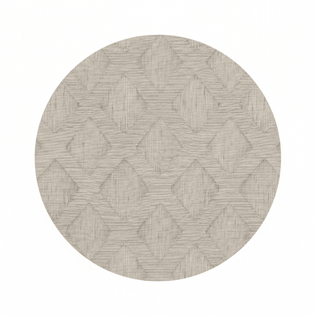Alaric Taupe Diamond Print Wallpaper Sample Sample