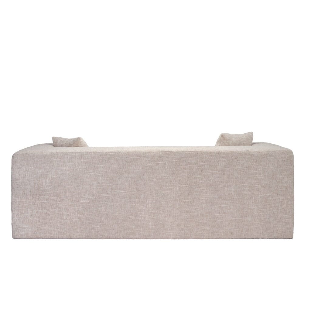 Allegra Oyster Textured 3 Seater Sofa Sofa