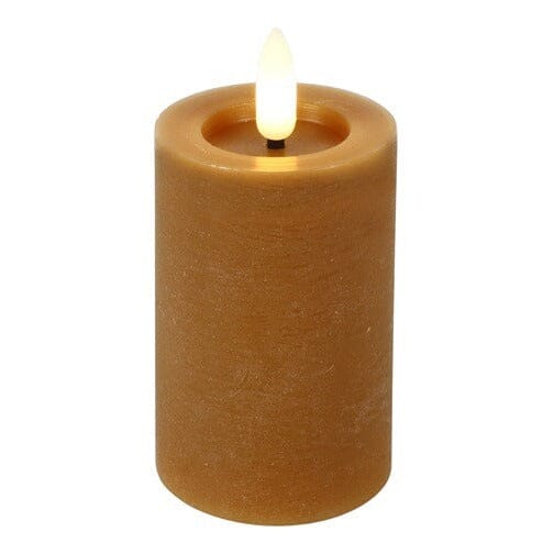 Amber Realistic LED Candle- 10cm Accessories