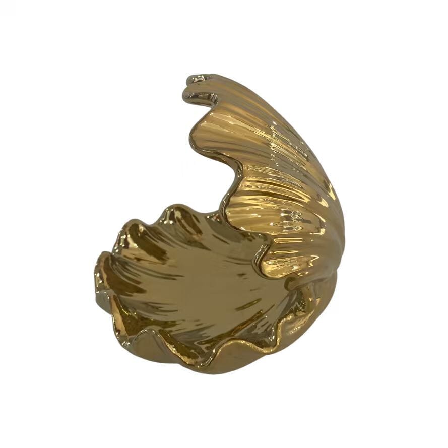 Ariel Gold Seashell Decorative Ornament Accessories