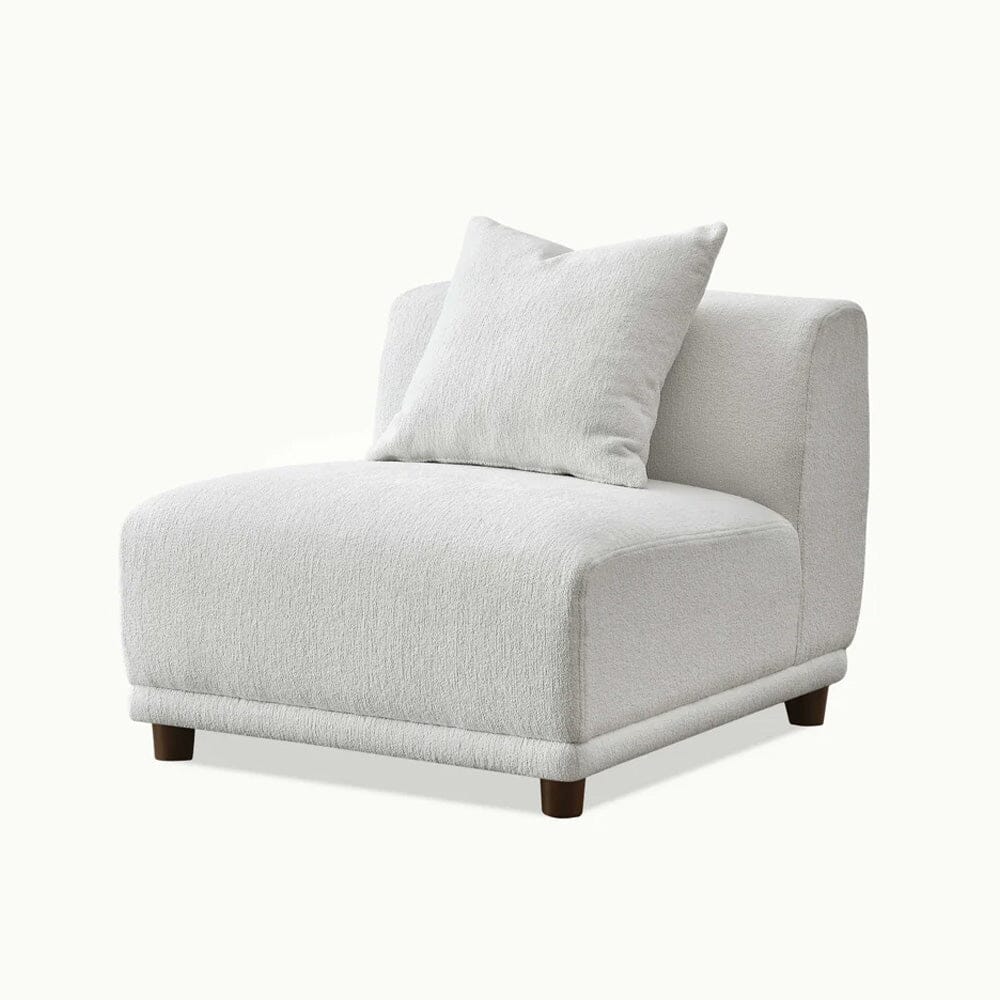 Arlo Polar Boucle Modular Sofa Range Sofa