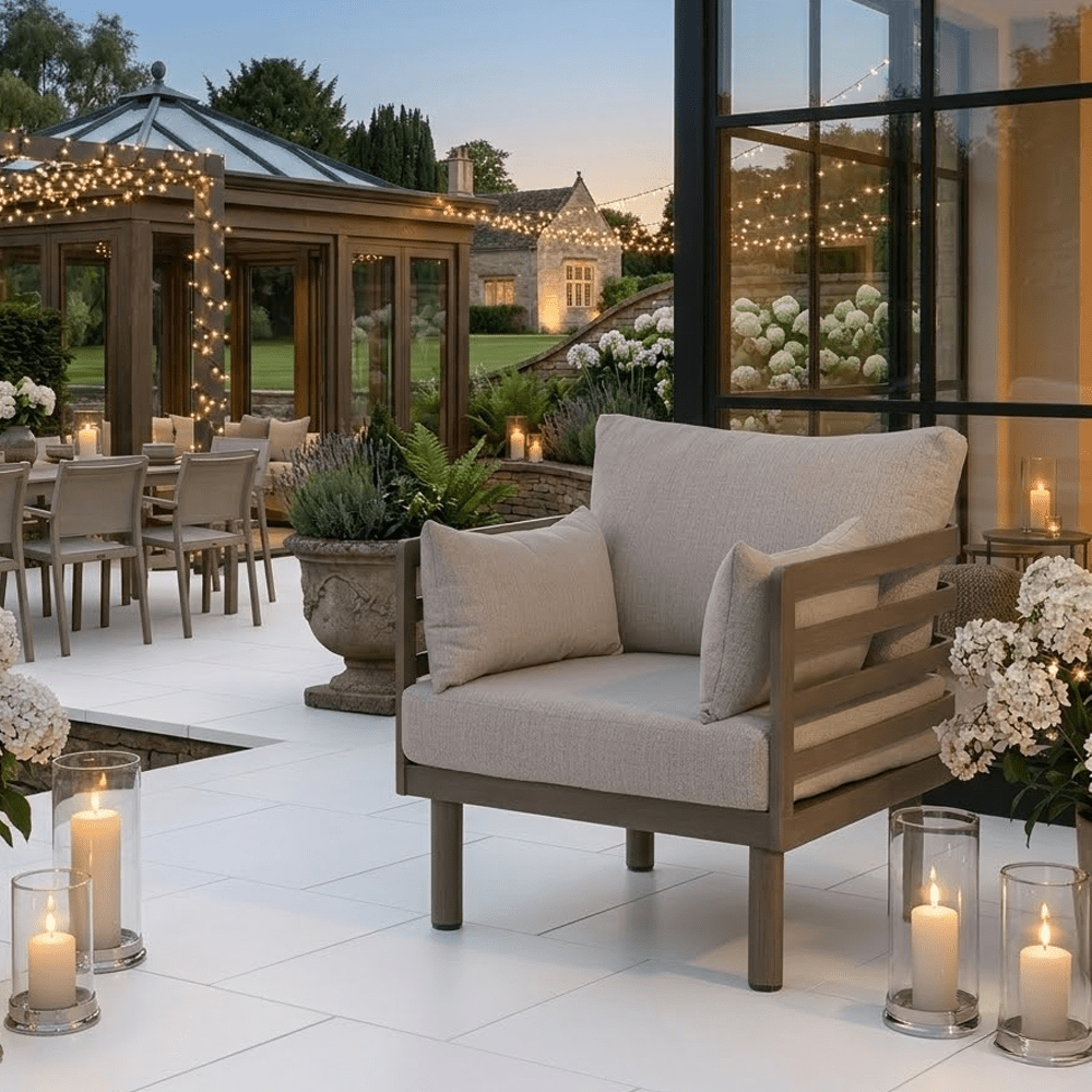 Ashford Aluminium Outdoor Lounge Chair Outdoor