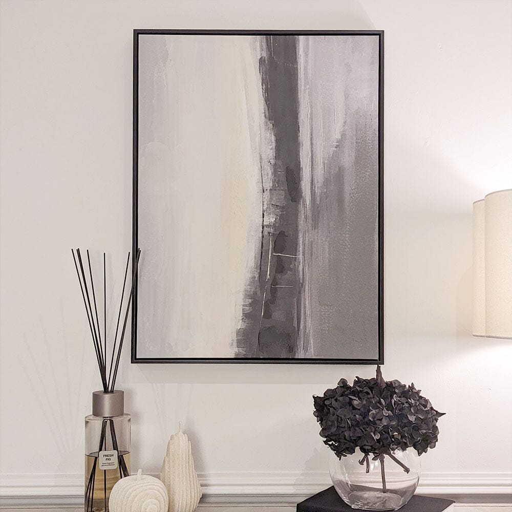 Ashley Monochrome Canvas with Black Frame Accessories