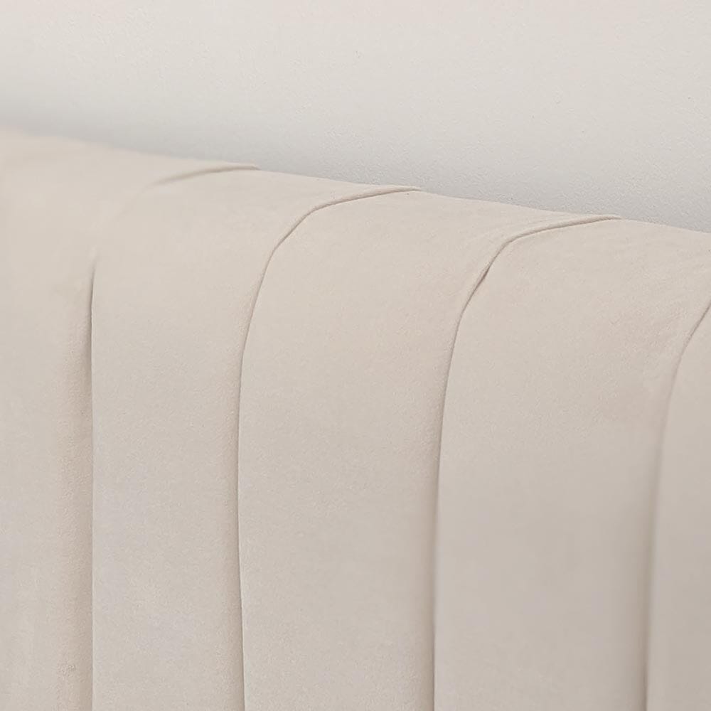 Atlantis Wide Floor Standing Headboard with Bed Base MTO Beds and Headboards