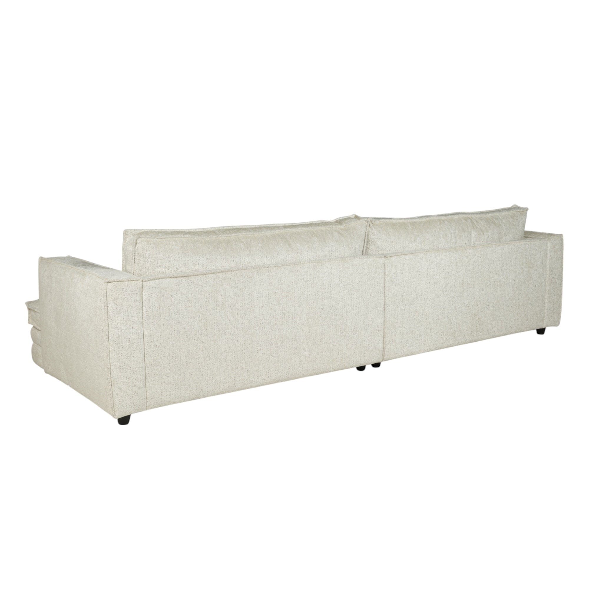 Avienne Cream Chenille 4 Seater Sofa Sofa