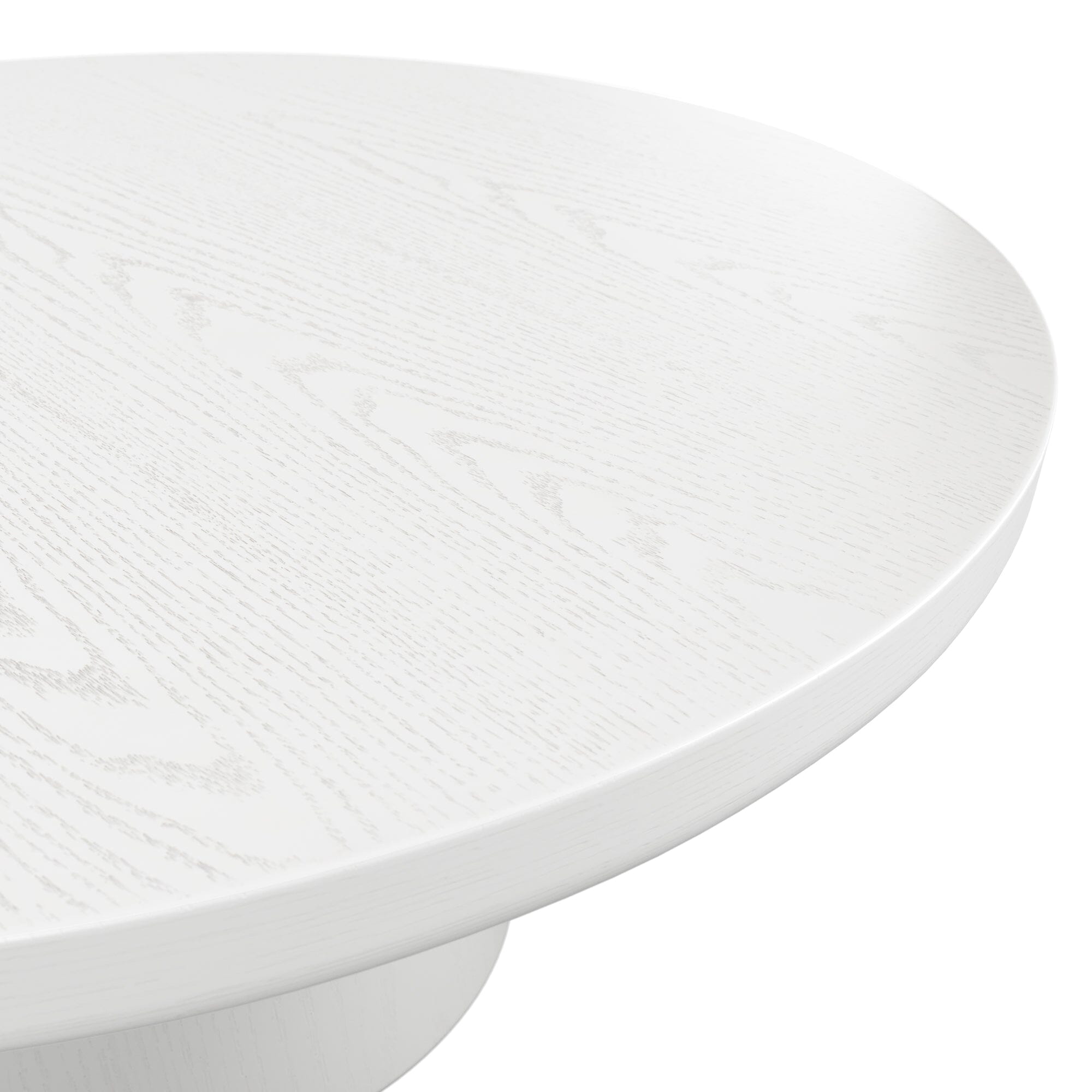 Azure White Round Coffee Table Furniture