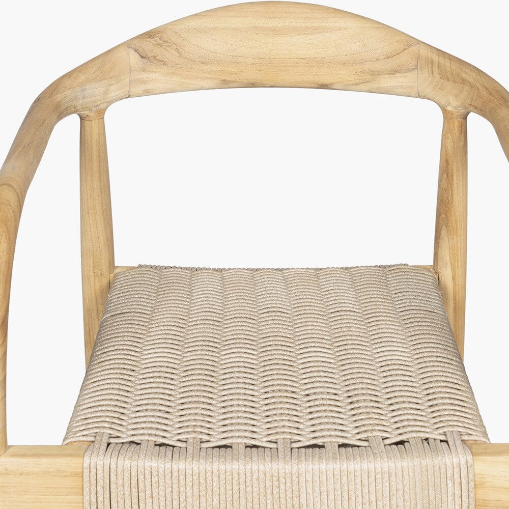 Bali Luxury Teak Outdoor 6 Seater Dining Set Outdoor
