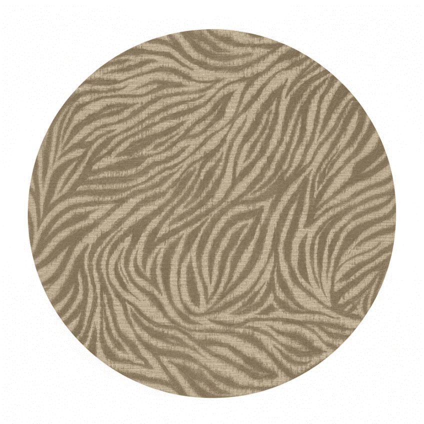 Bara Brown Zebra Print Wallpaper Sample Sample