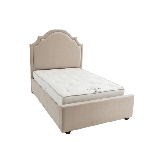 Bonnet Cream Curved Bed