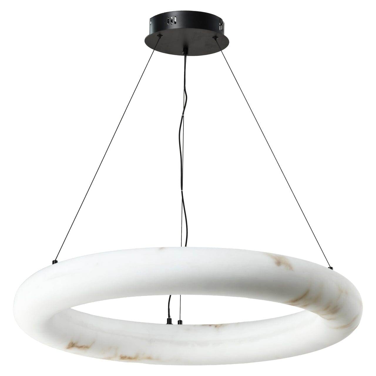 Brenta Faux Marble Circular LED Ceiling Light Lighting