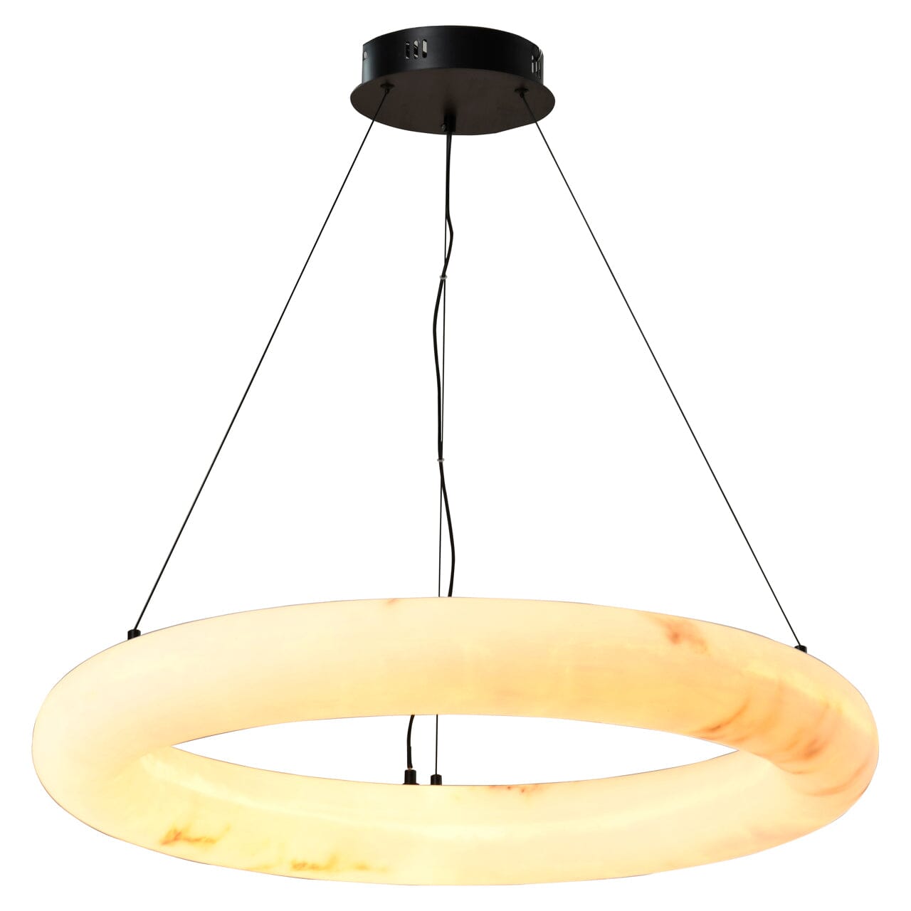 Brenta Faux Marble Circular LED Ceiling Light Lighting
