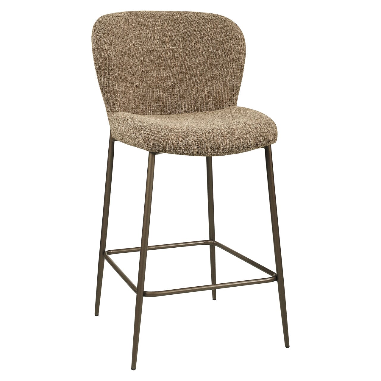 Cadence Brown Tweed Bar Stool Furniture