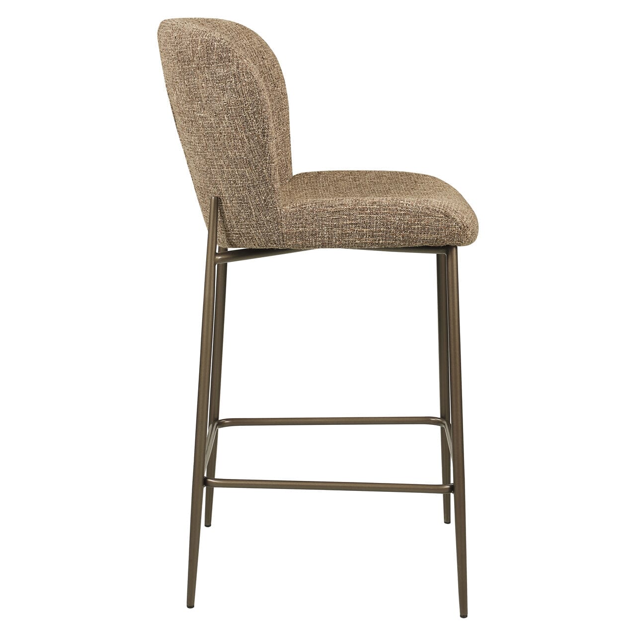 Cadence Brown Tweed Bar Stool Furniture