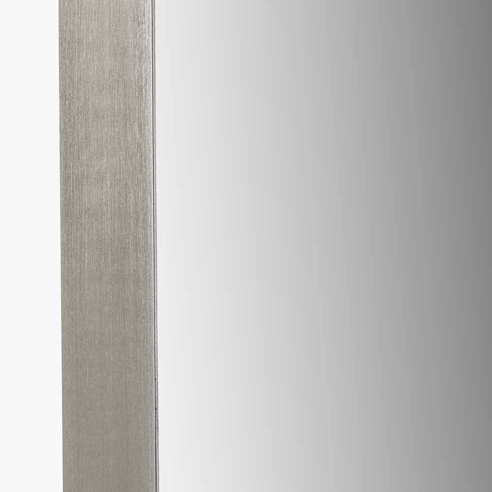 Cairns Brushed Silver Arched Floor Mirror Accessories