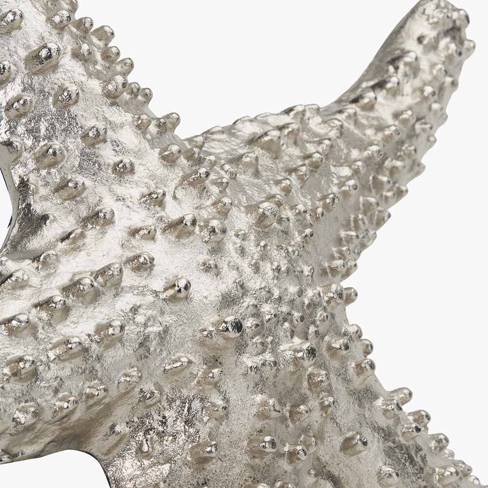 Calix Silver Metal Decorative Starfish Ornament Accessories