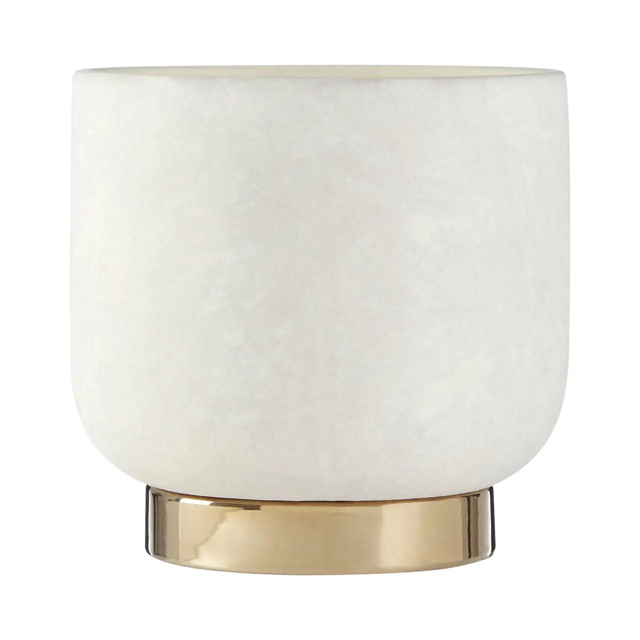Cinzia Large Ceramic White & Gold Planter Accessories