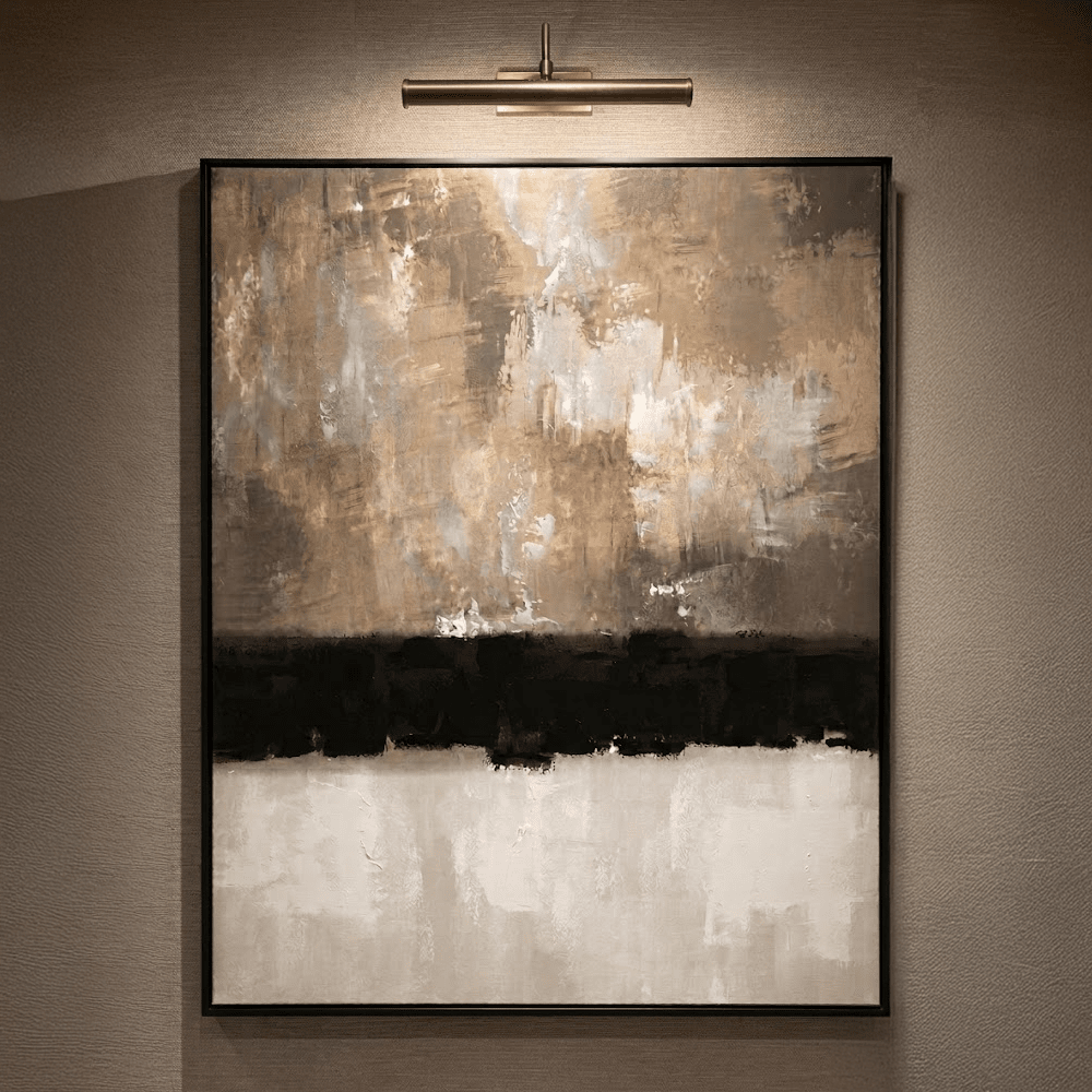 Cohen Neutral Textured Canvas Wall Art Accessories