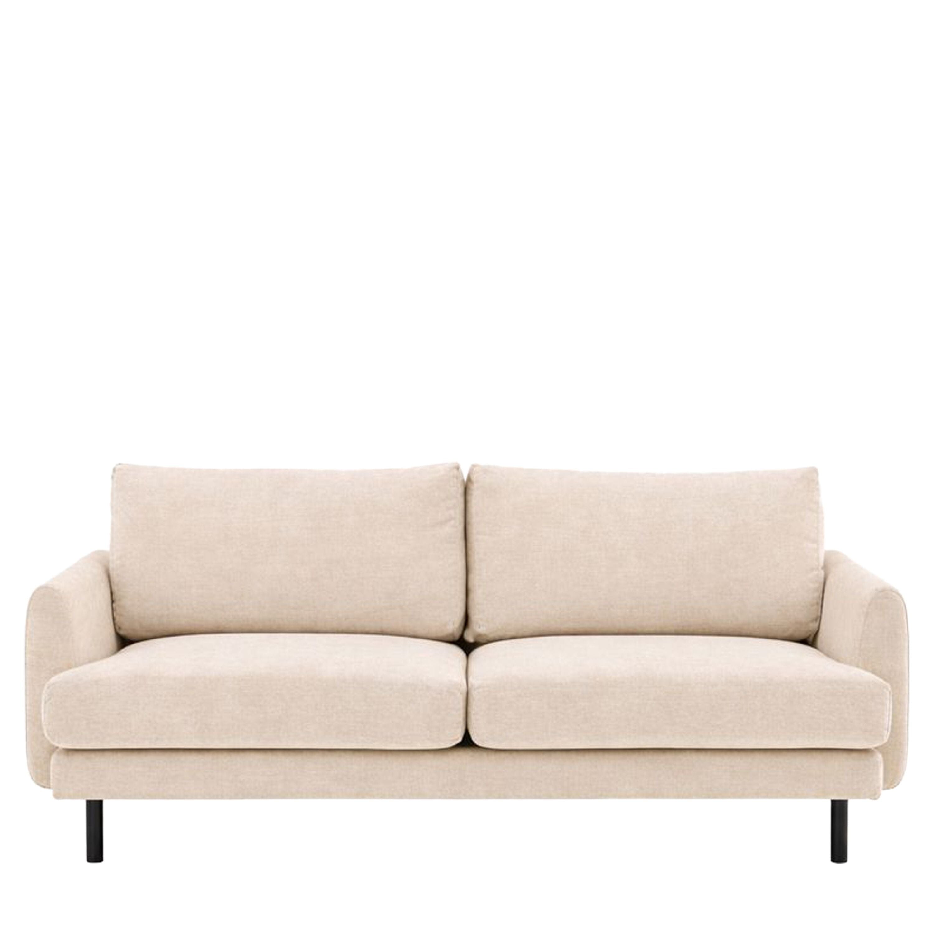Cordelia Oatmeal Textured 4 Seater Sofa Sofa