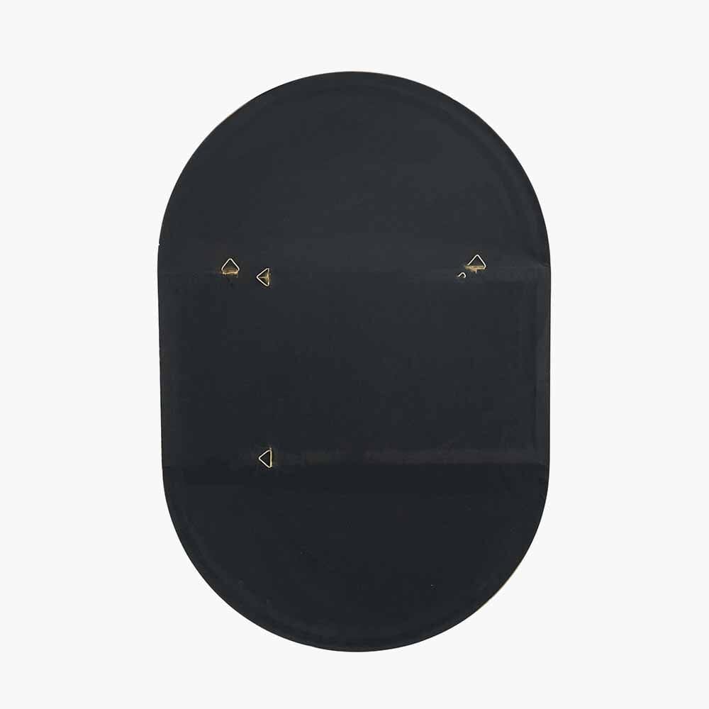 Dakota Gold Metal Oval Wall Mirror Accessories