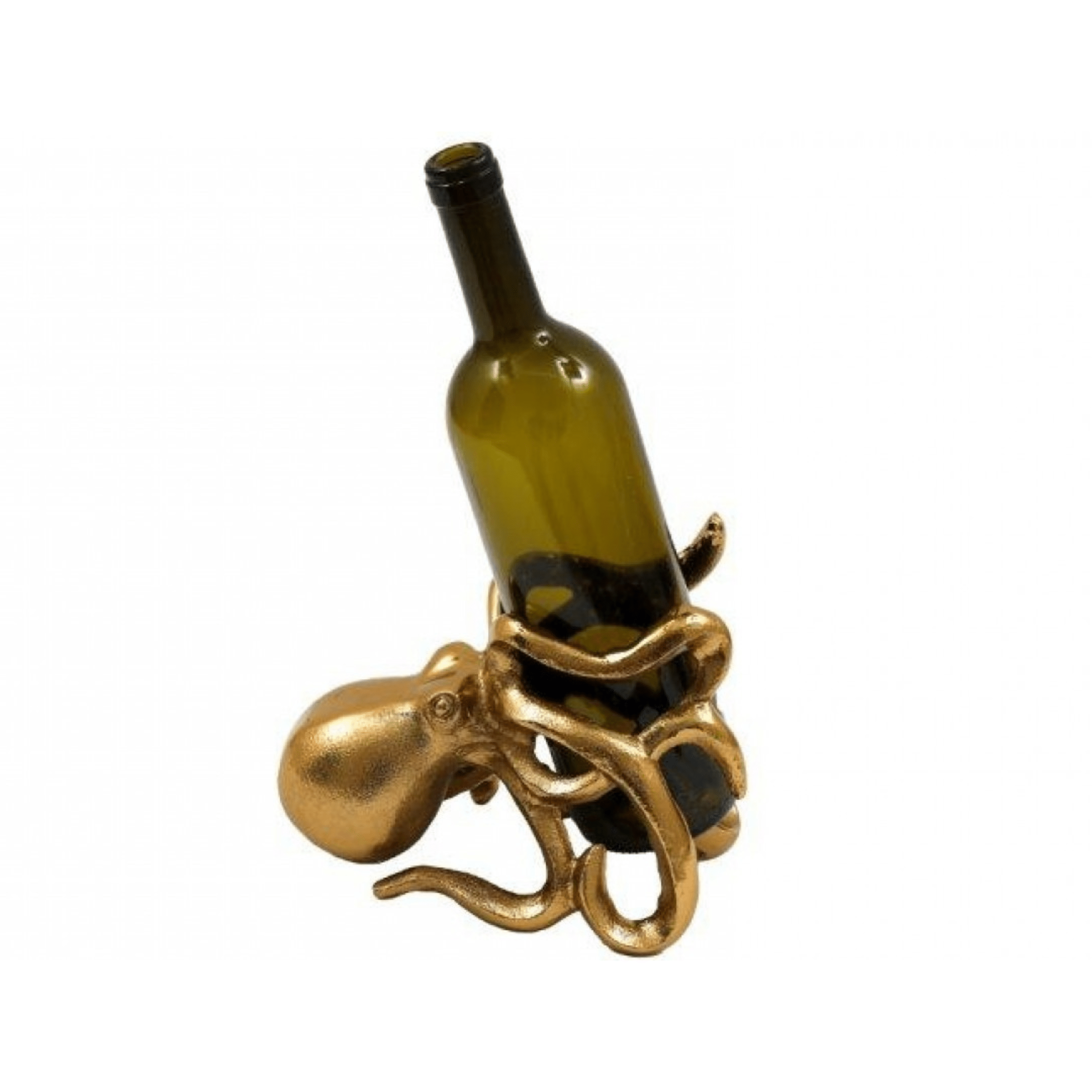 Decorative Gold Octopus Bottle Holder Accessories