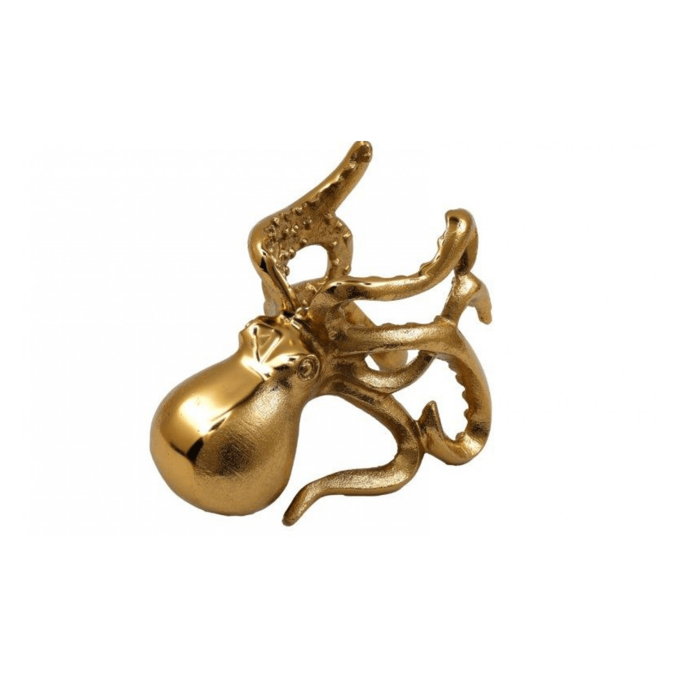 Decorative Gold Octopus Bottle Holder Accessories