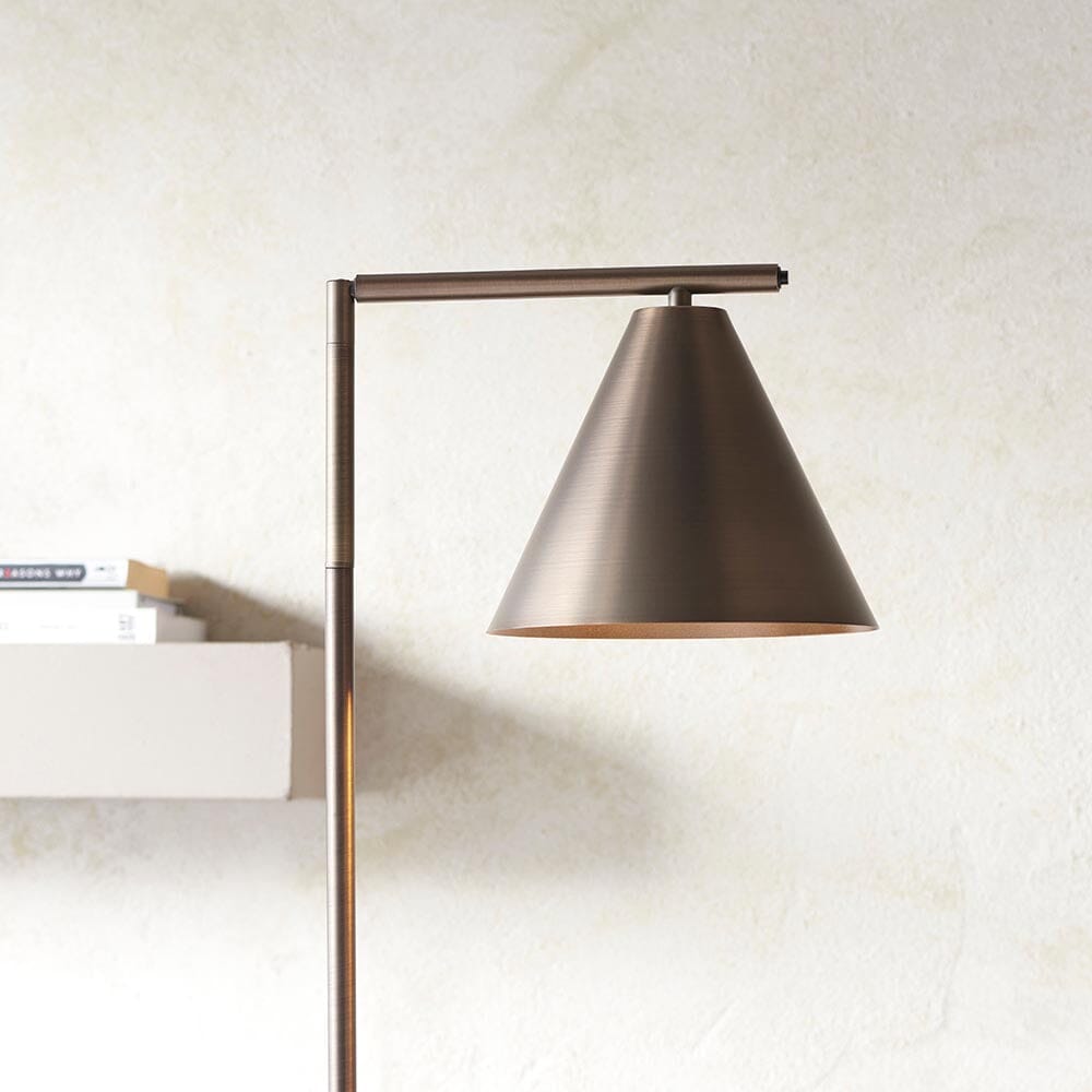 Devonte Bronze Task Floor Lamp Lighting