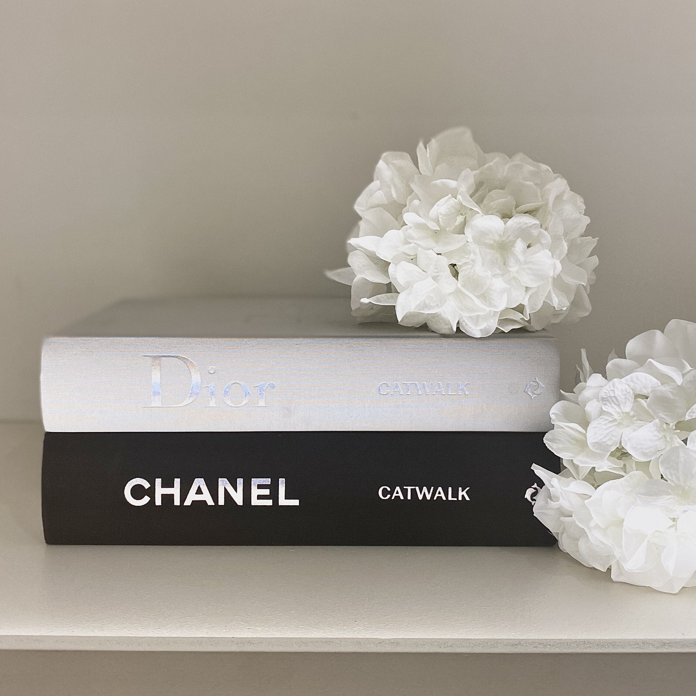 Dior & Chanel Catwalk Books - Set of 2 Accessories