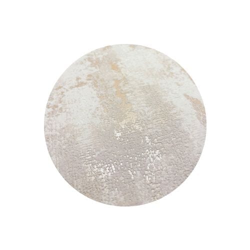 Dulcie Cream & Gold Metallic Wallpaper Sample Sample