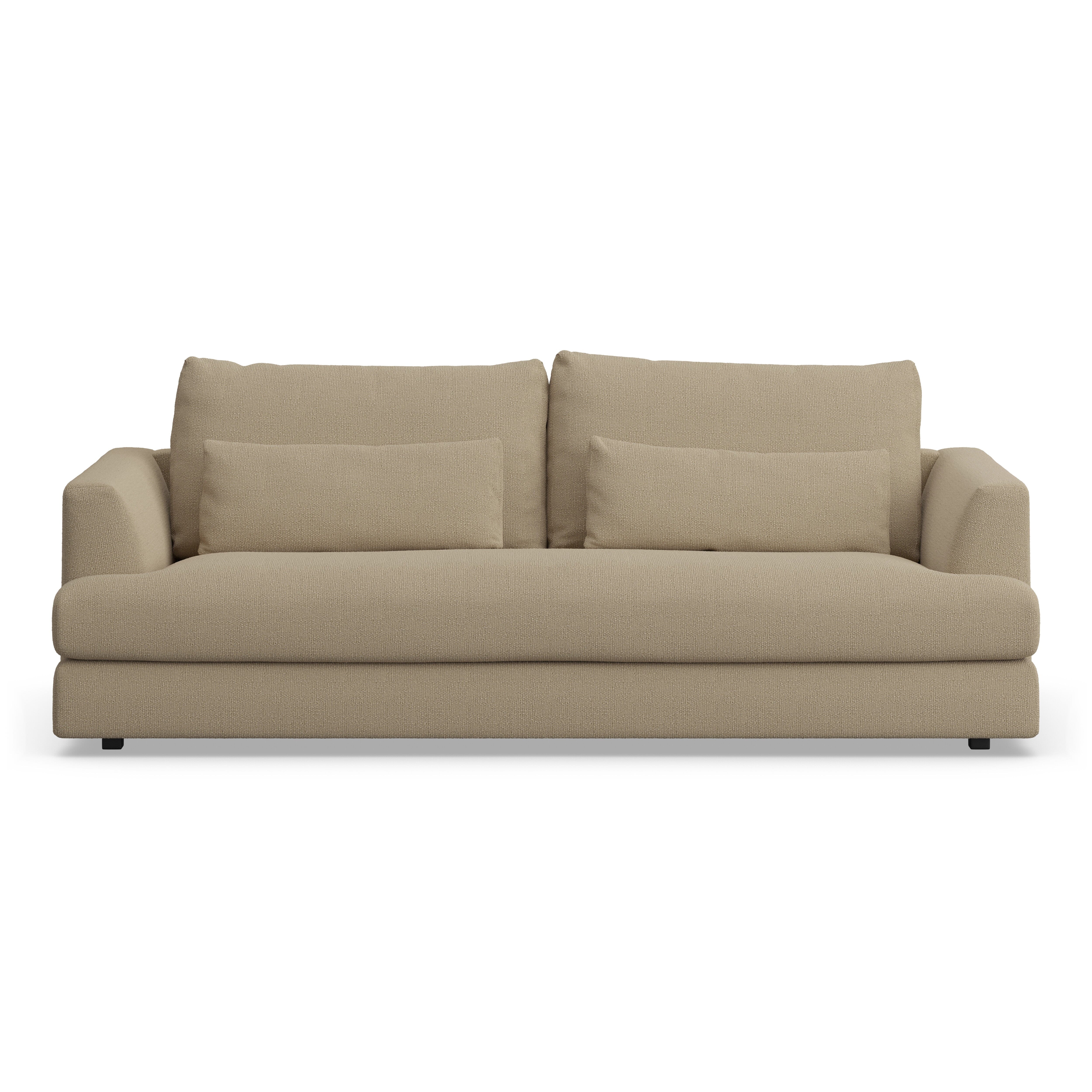 Elsa Taupe 3 Seater Sofa Sofa