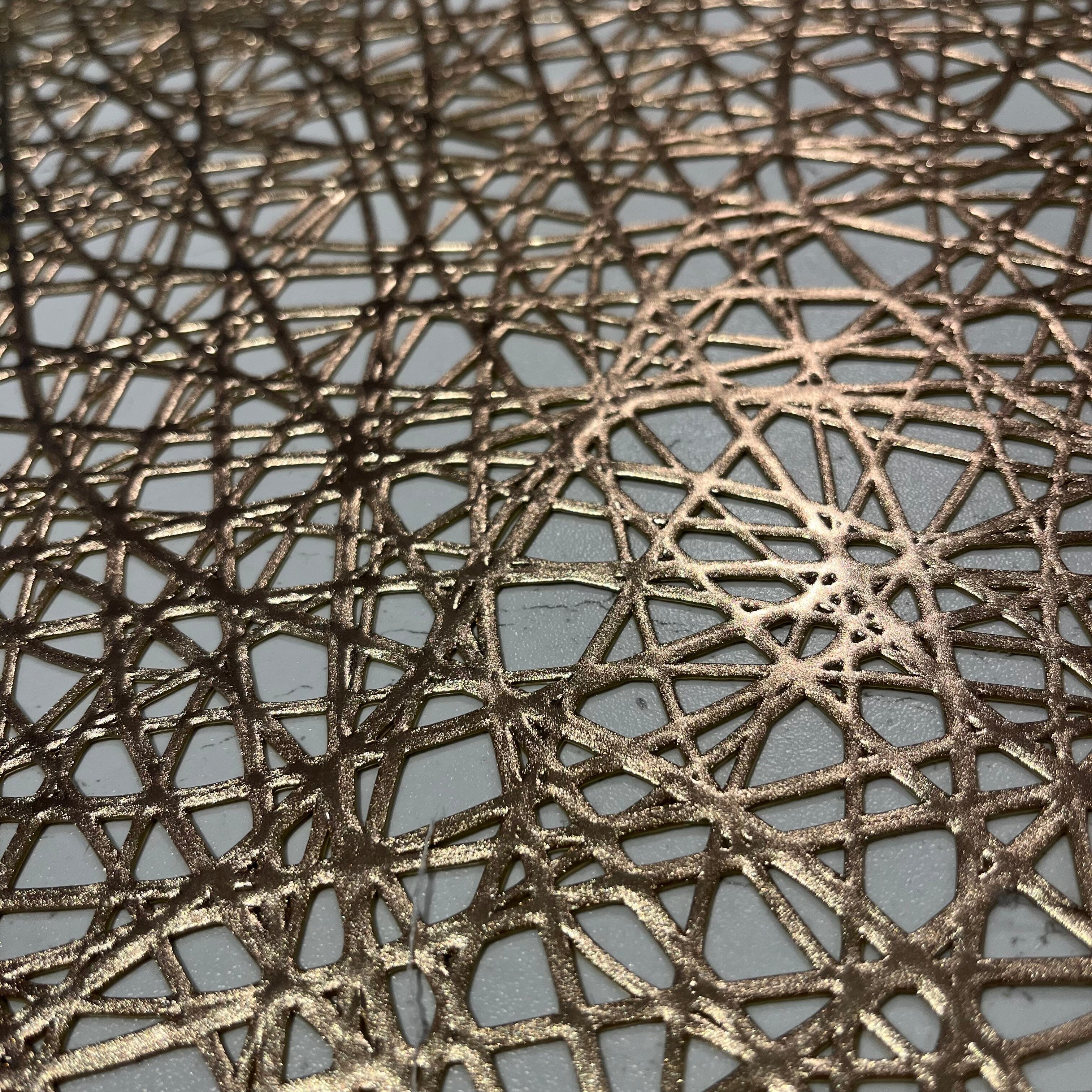 Emily Gold Round Placemat Accessories