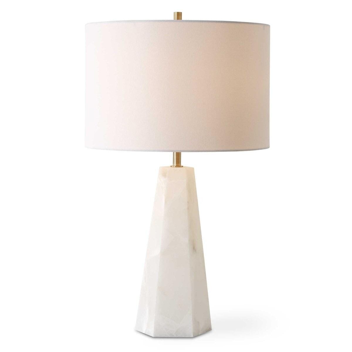 Eton Cream Marble Base Table Lamp Lighting