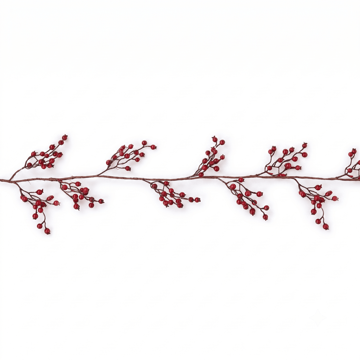 Faux Red Berry Decorative Garland - 1.8m Accessories
