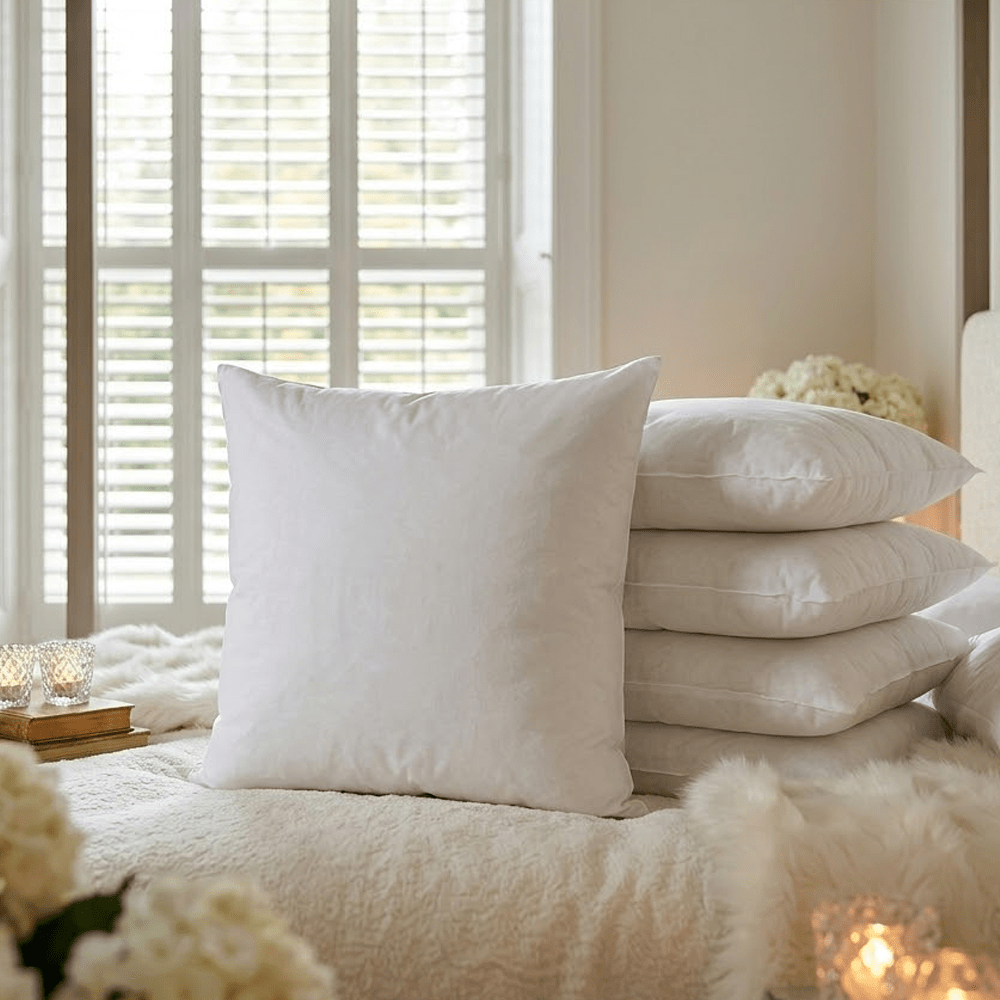 Feather Fill Cushion Pad- 55x55cm Textiles