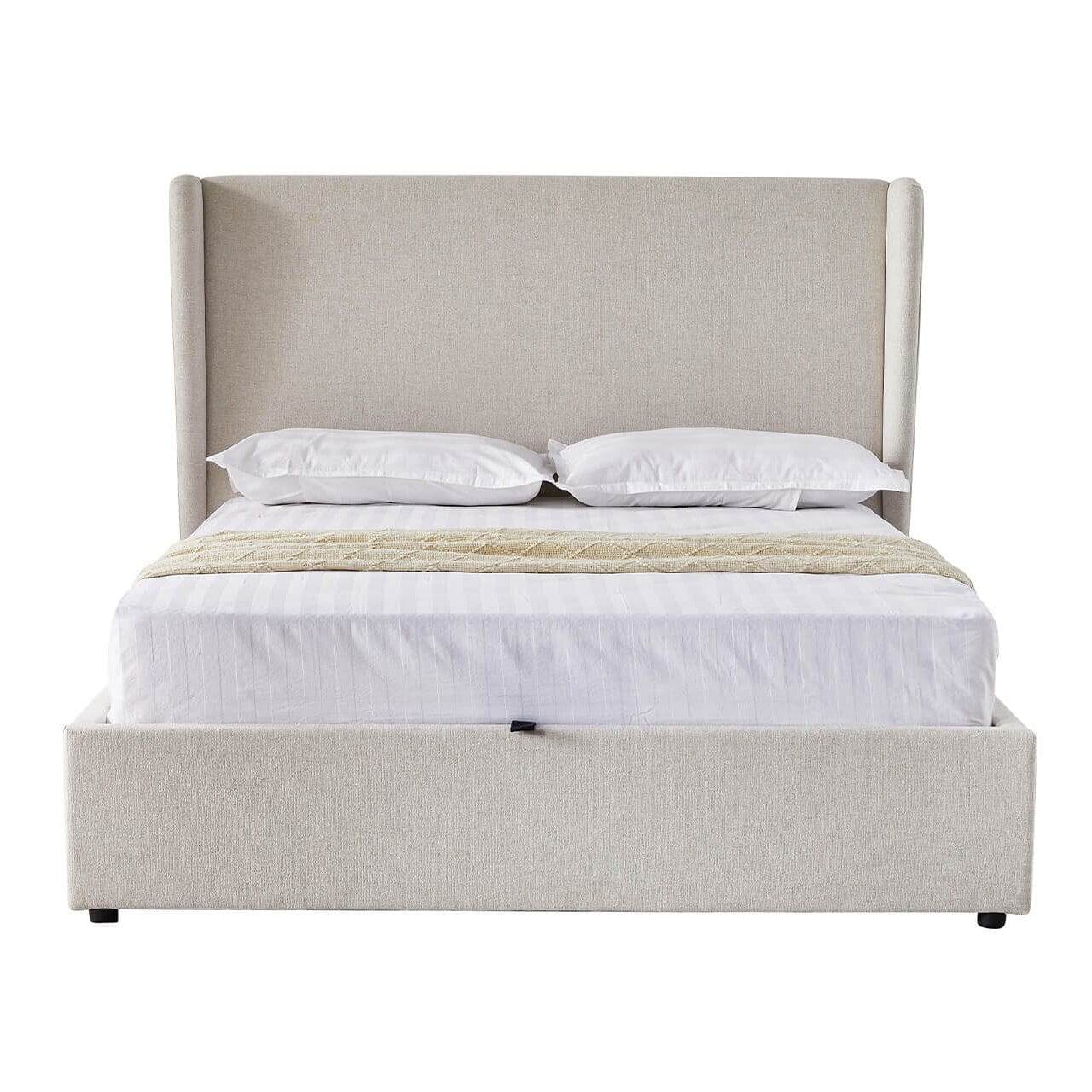 Fia Cashmere Velvet Ottoman Storage Bed
