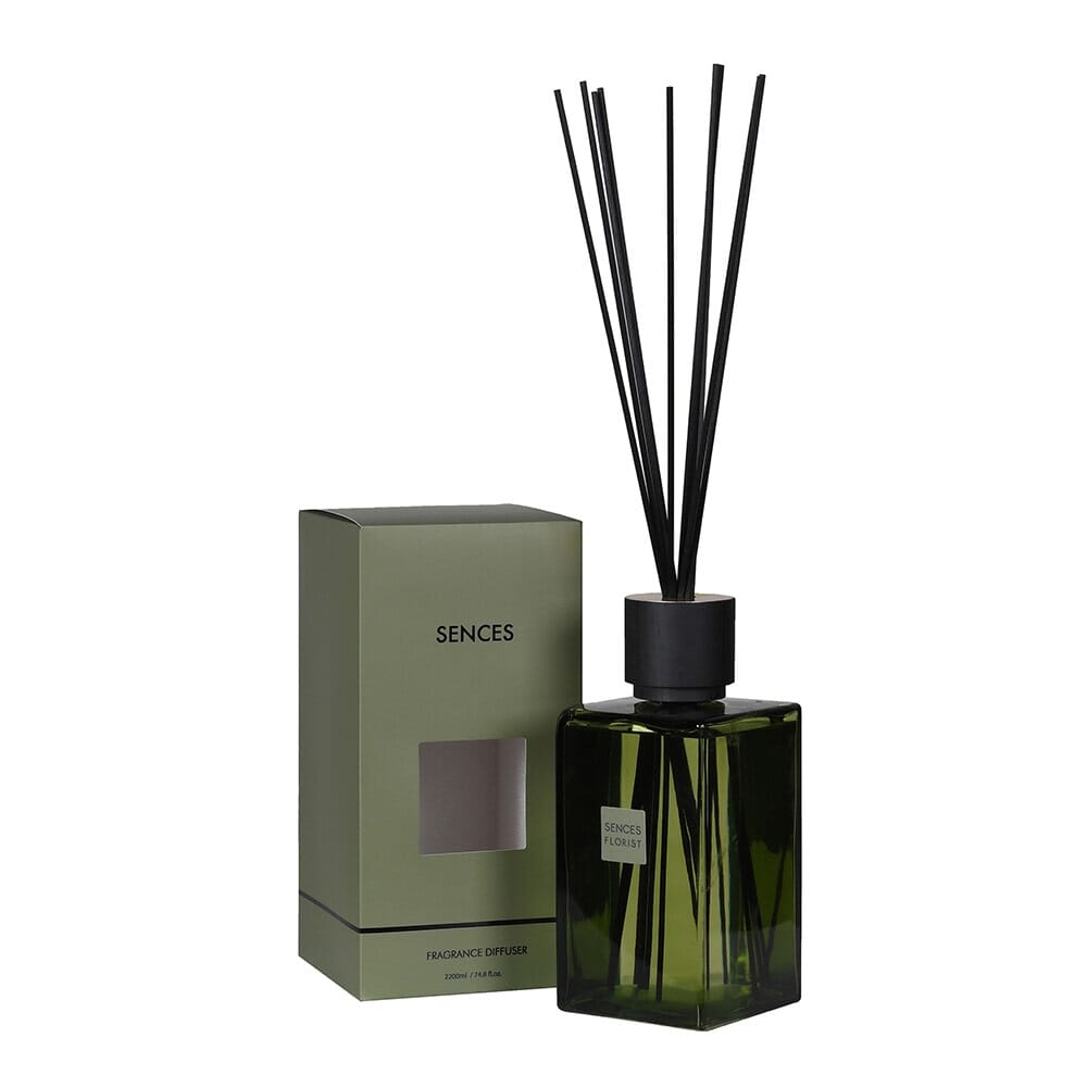 Florist XL Green Glass Reed Diffuser - 2200ml Accessories