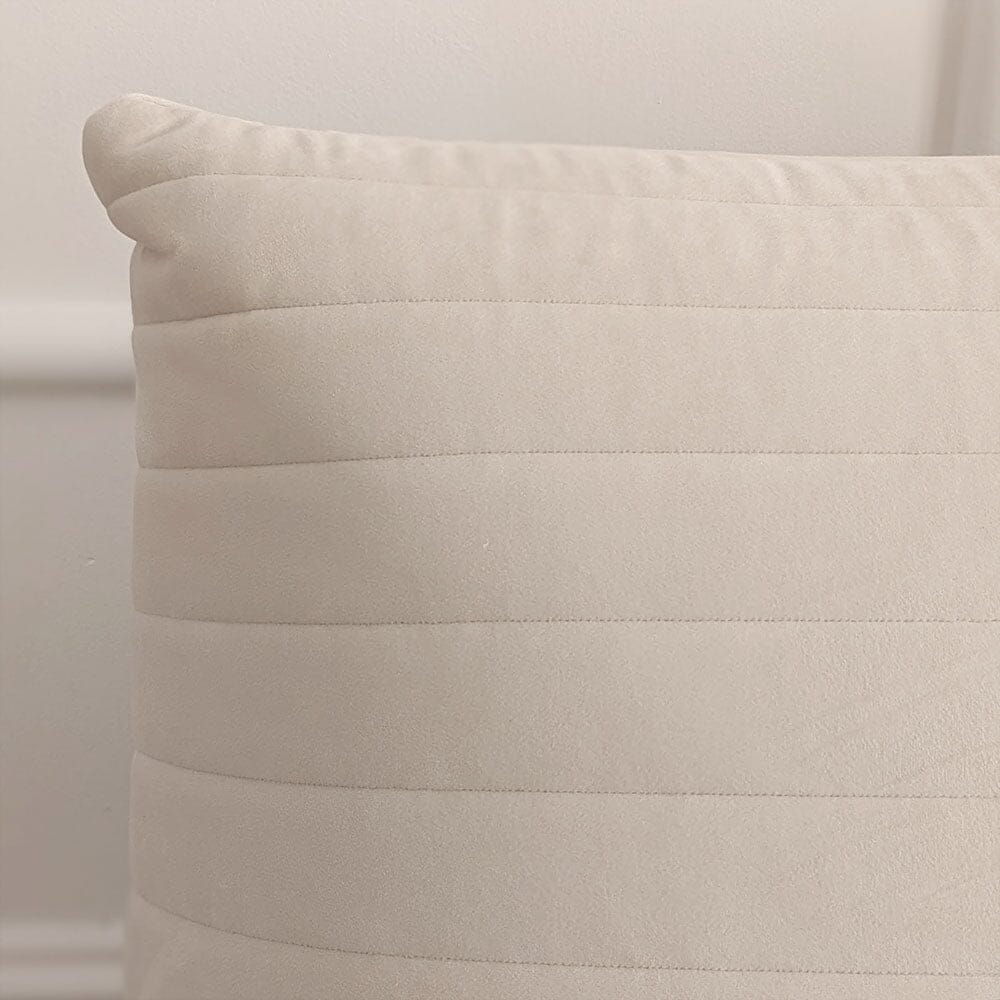 Geneva Cream Velvet Fluted Modular Sofa Range Sofa