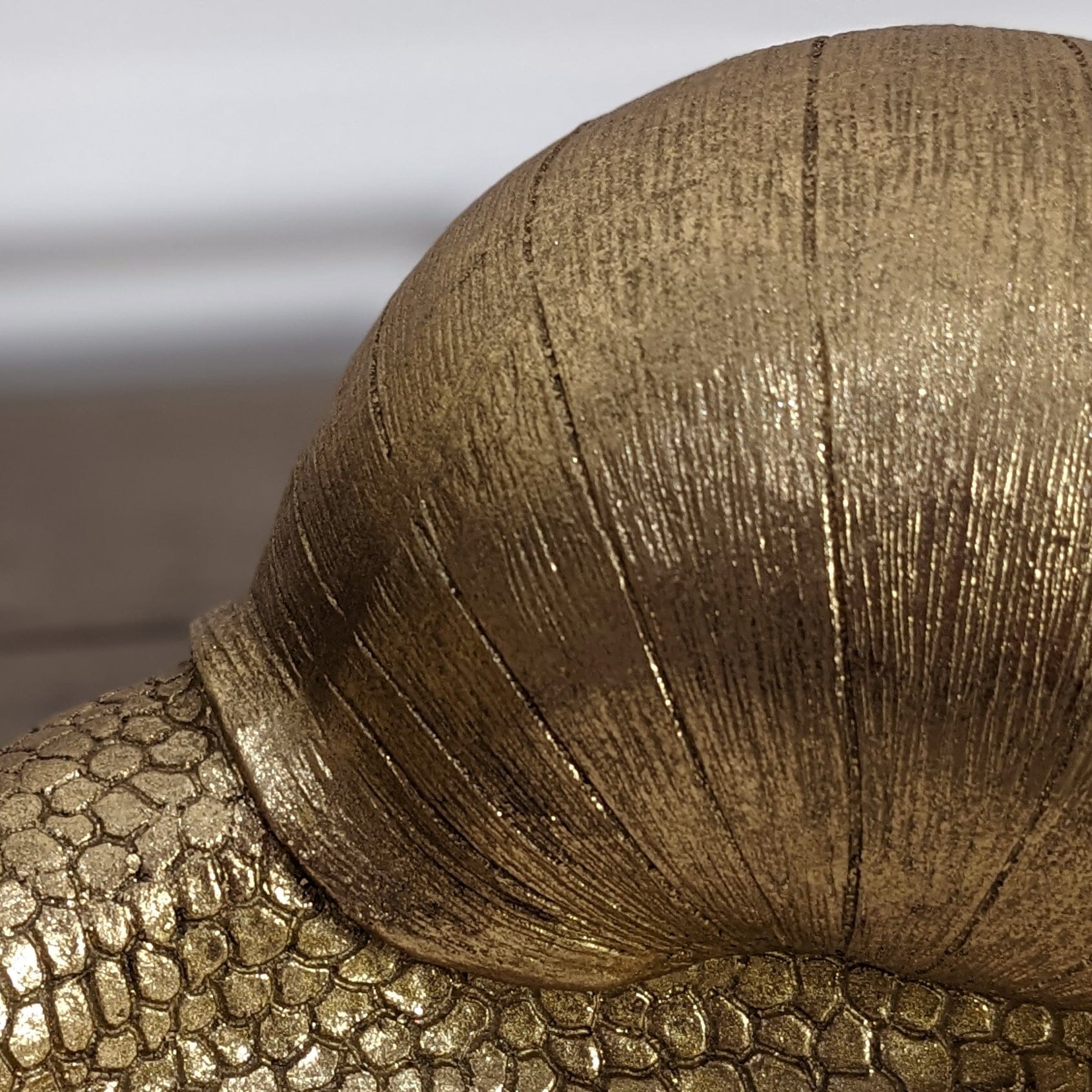 Gold Decorative Snail Ornament Accessories
