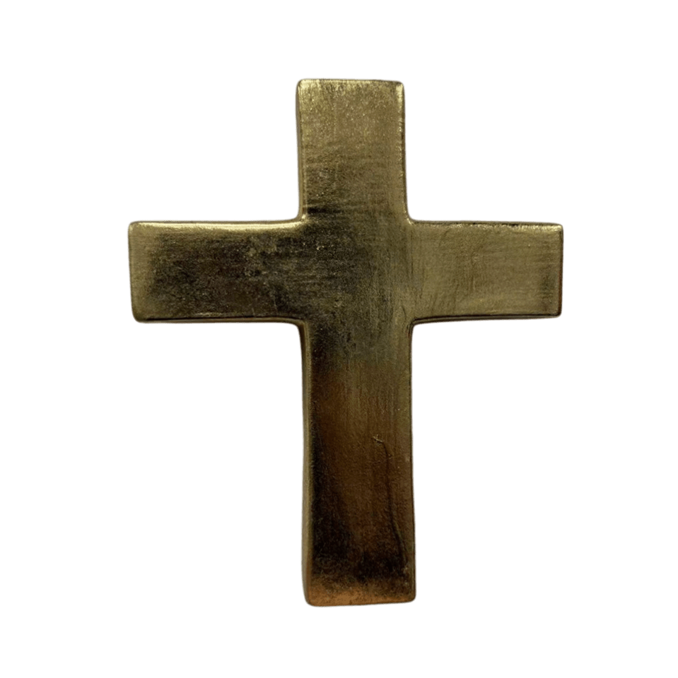 Gold Decorative Standing Cross Ornament Accessories