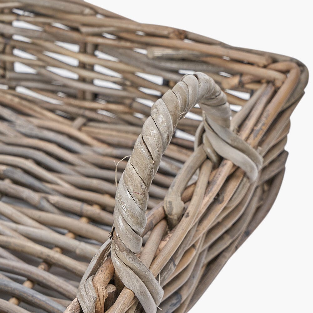 Hagu Natural Wicker Trays - Set of 2 Accessories