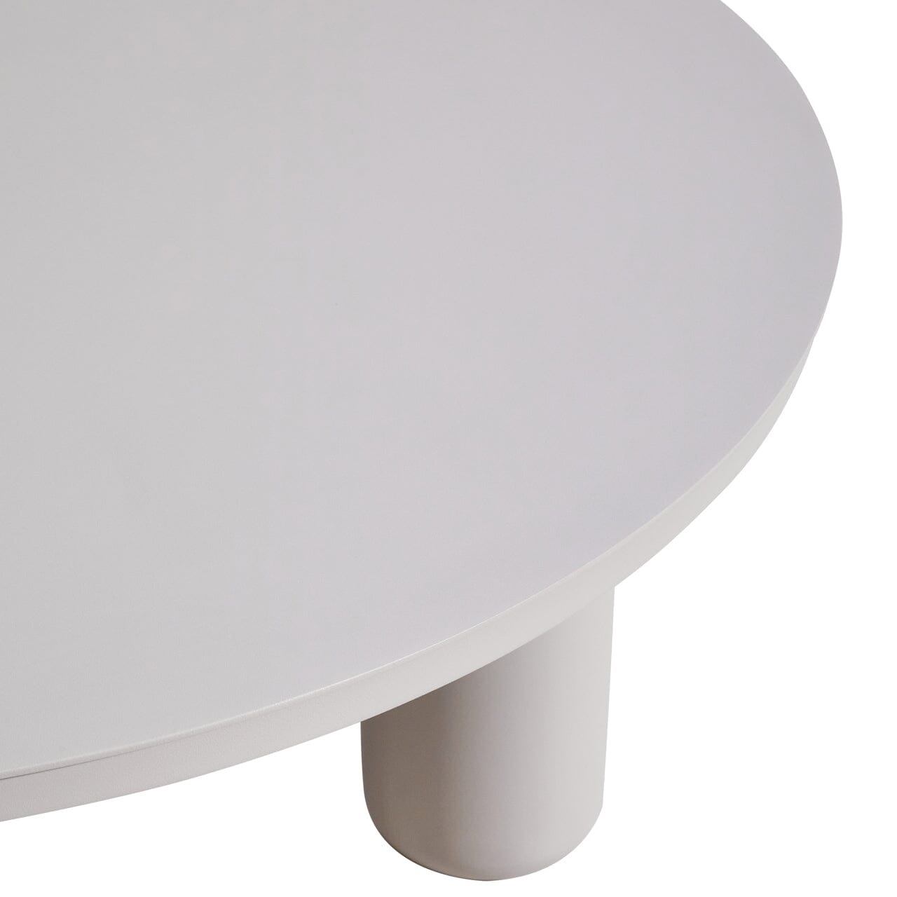 Haldor Taupe Round Outdoor Coffee Table Outdoor