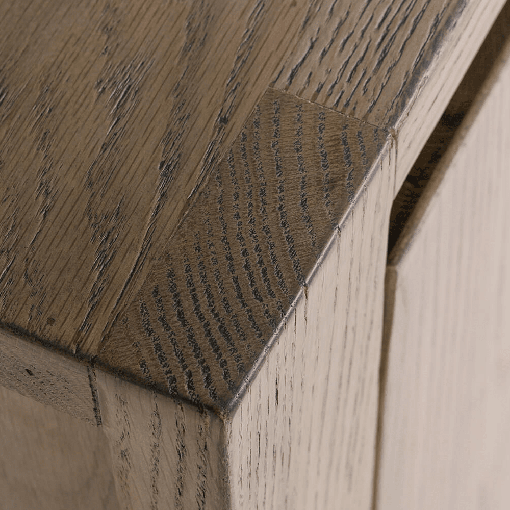 Hayden Smoked Oak 2 Door 3 Drawer Sideboard Furniture