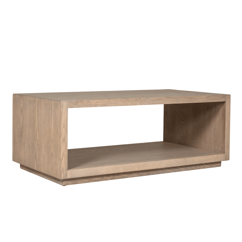 Hayden Smoked Oak Rectangular Coffee Table Furniture