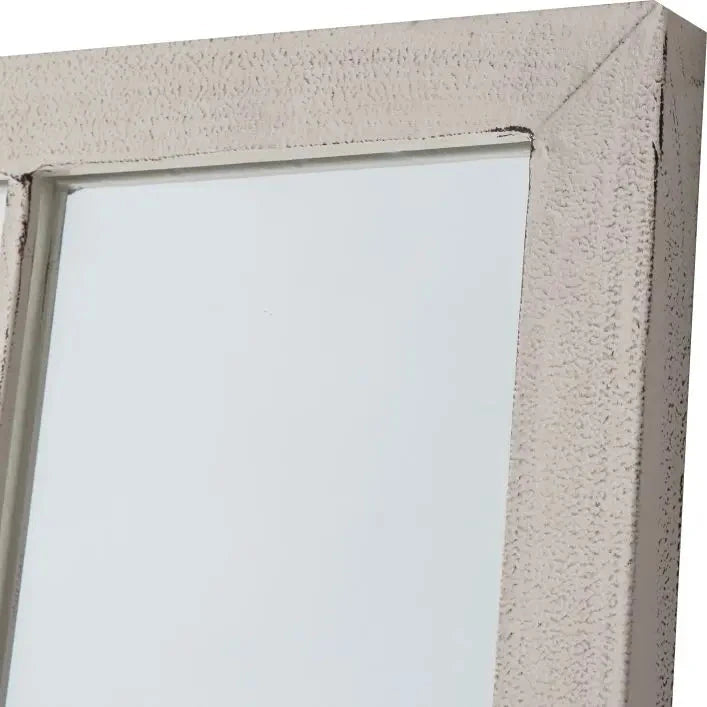 Hvar White Patterned Outdoor Mirror Outdoor
