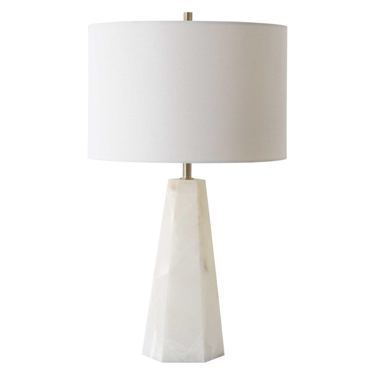 Eton Cream Marble Base Table Lamp