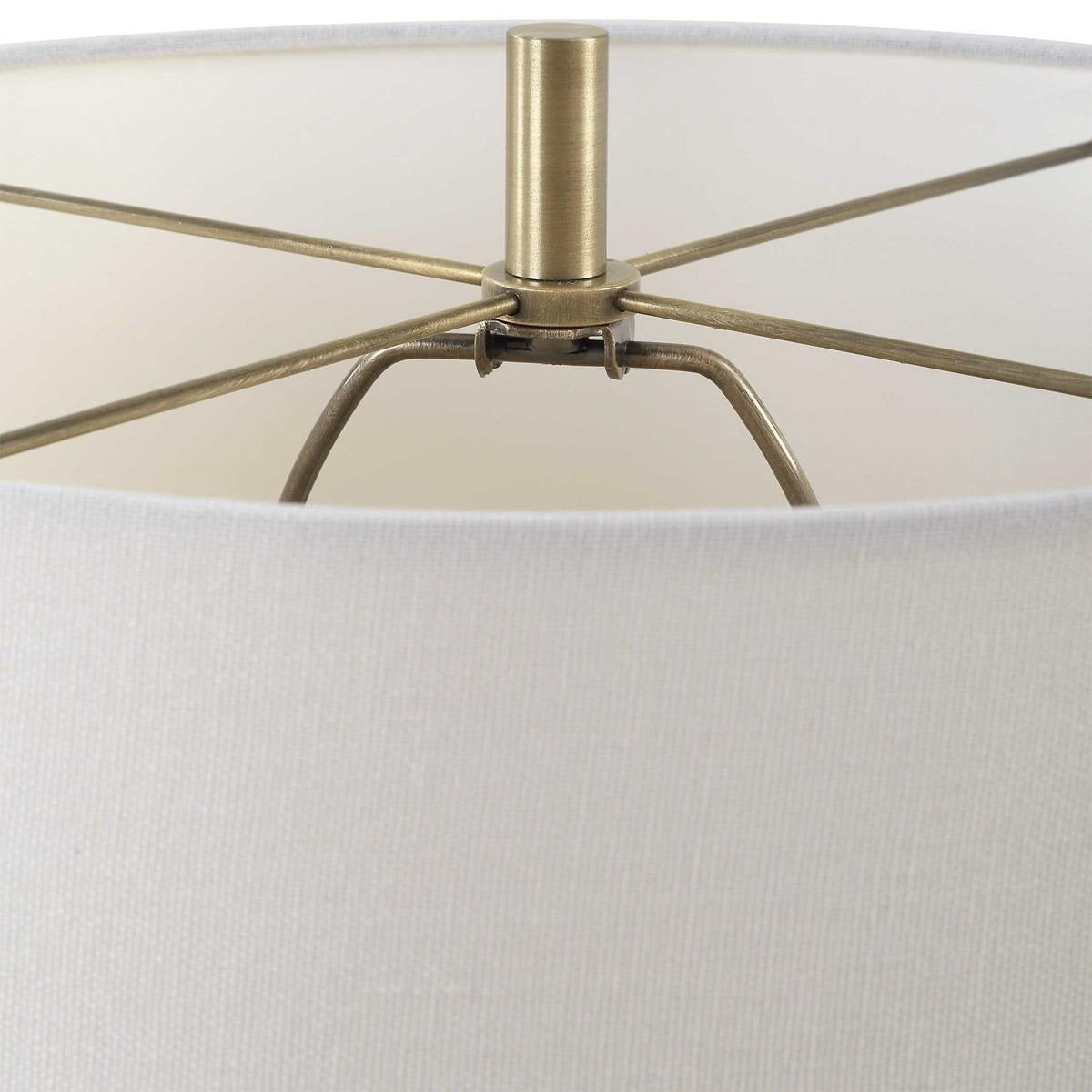 Eton Cream Marble Base Table Lamp